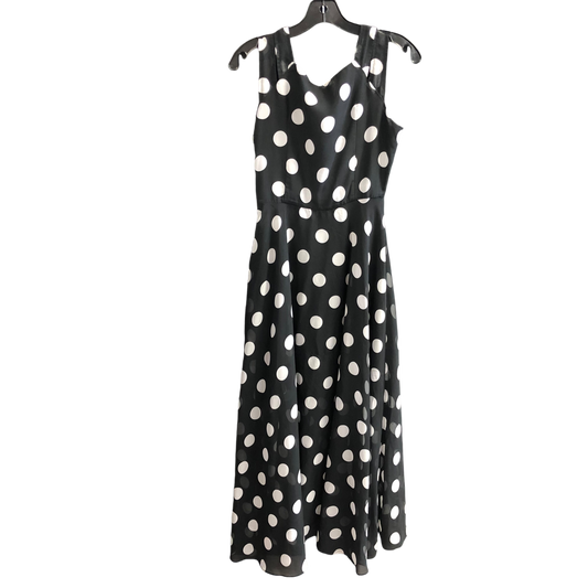 Dress Casual Maxi By Misslook In Polkadot Pattern, Size: 4