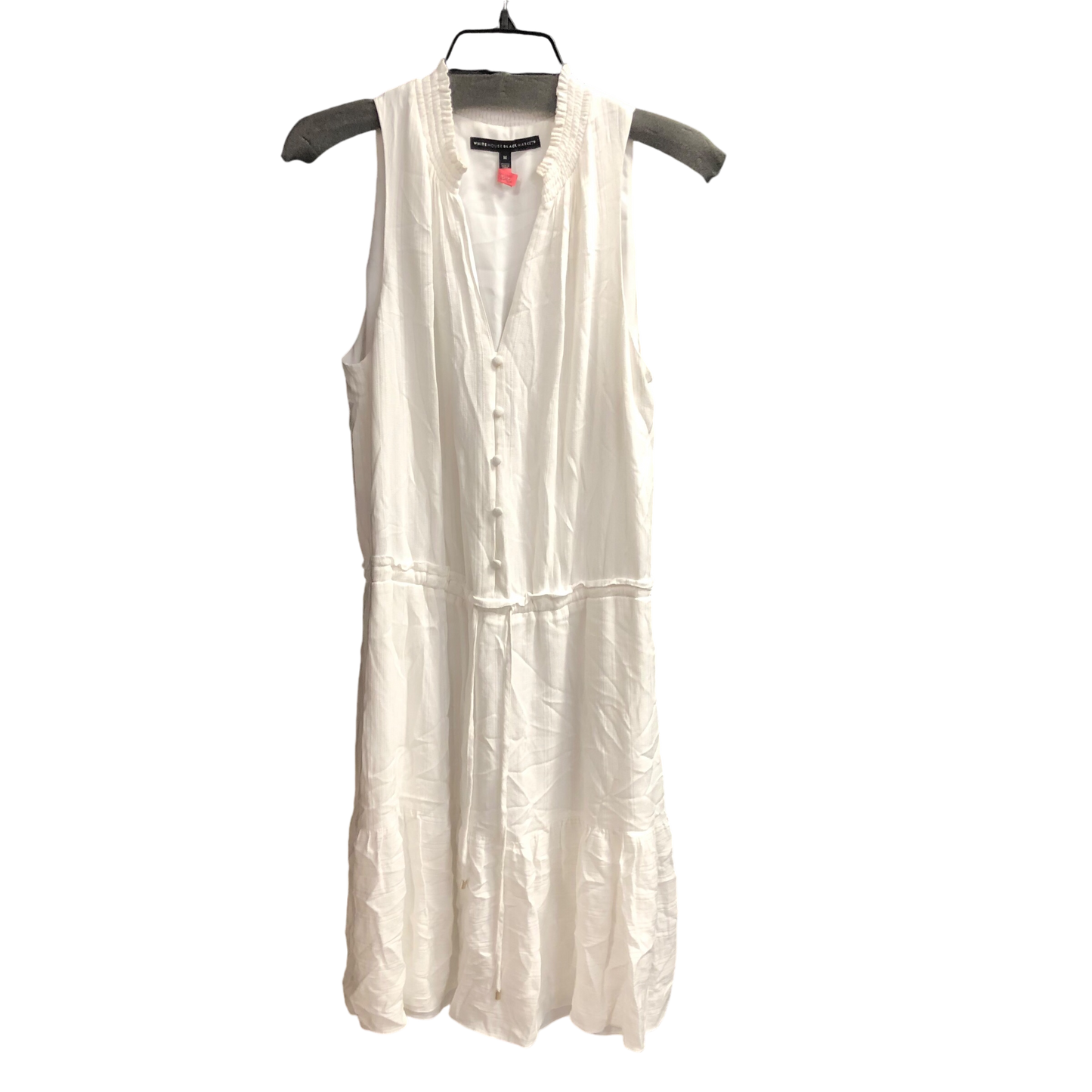 Dress Casual Short By White House Black Market In White, Size: M