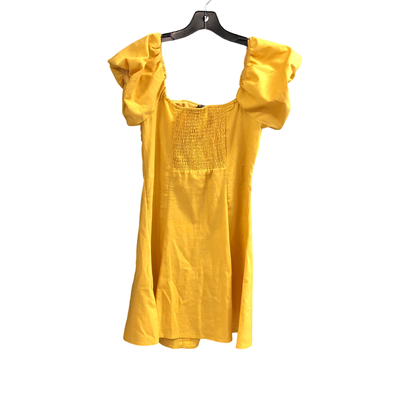 Dress Casual Short By Cmc In Yellow, Size: L