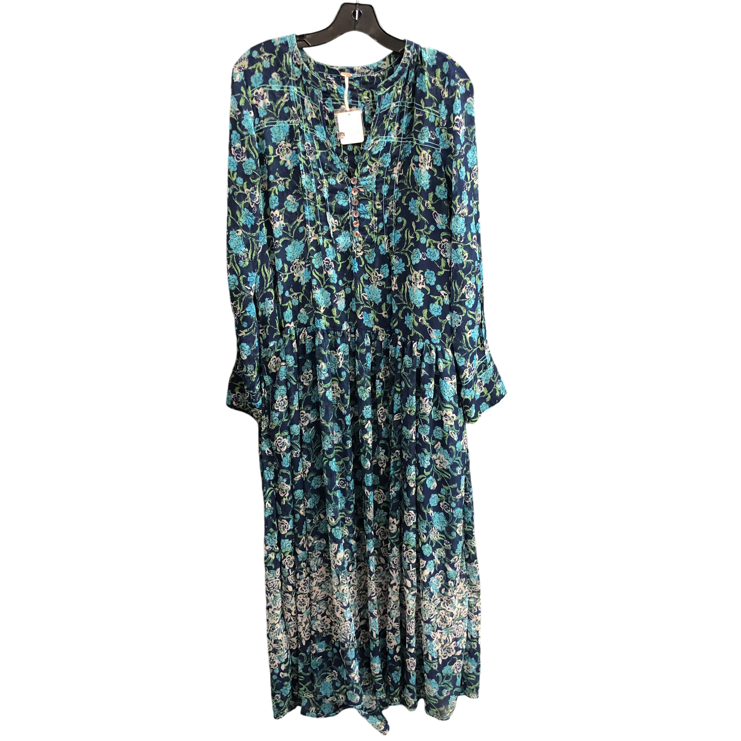 Dress Casual Maxi By Free People In Blue, Size: S