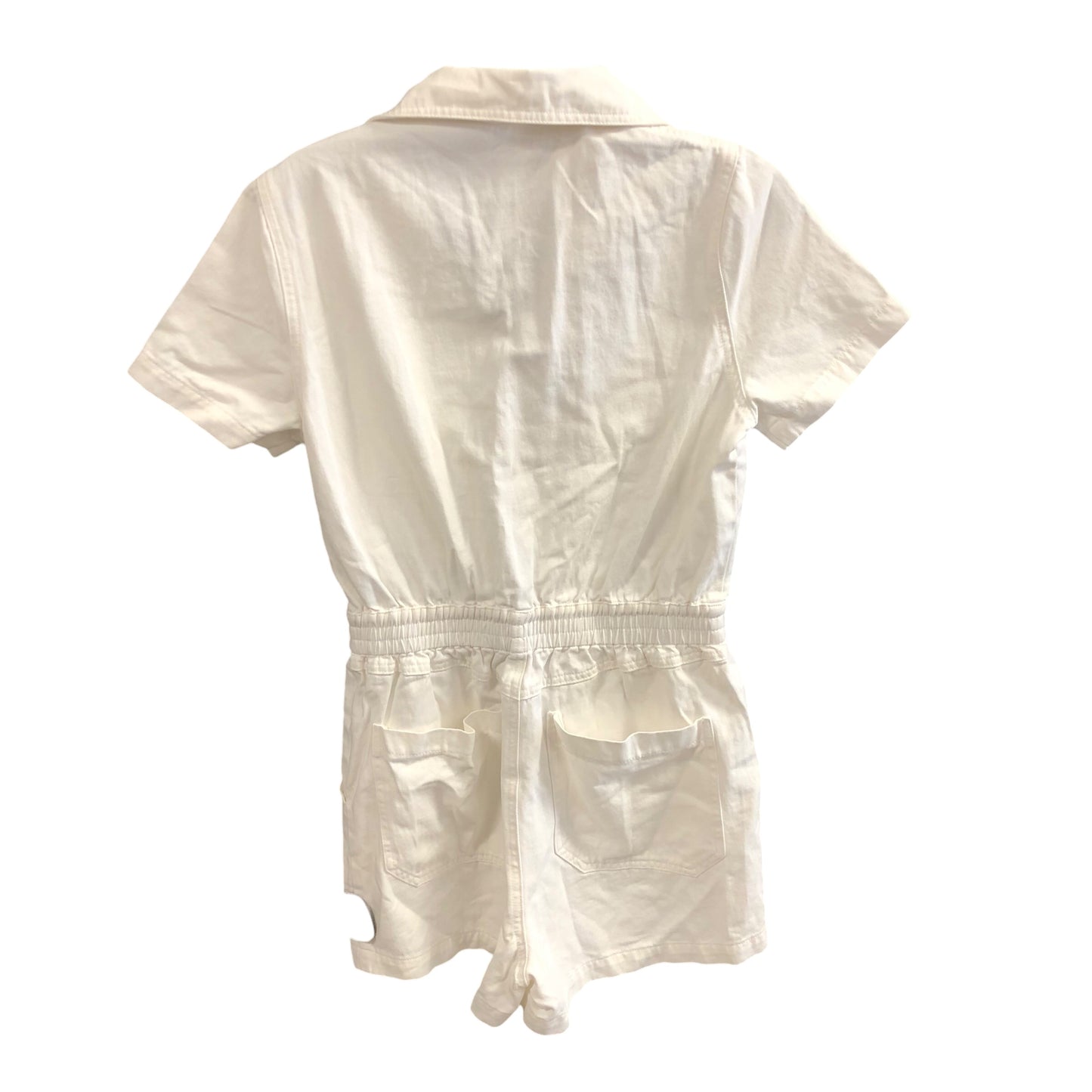 Romper By Elan In White, Size: S