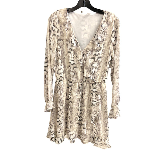 Dress Casual Short By Divided In Animal Print, Size: M