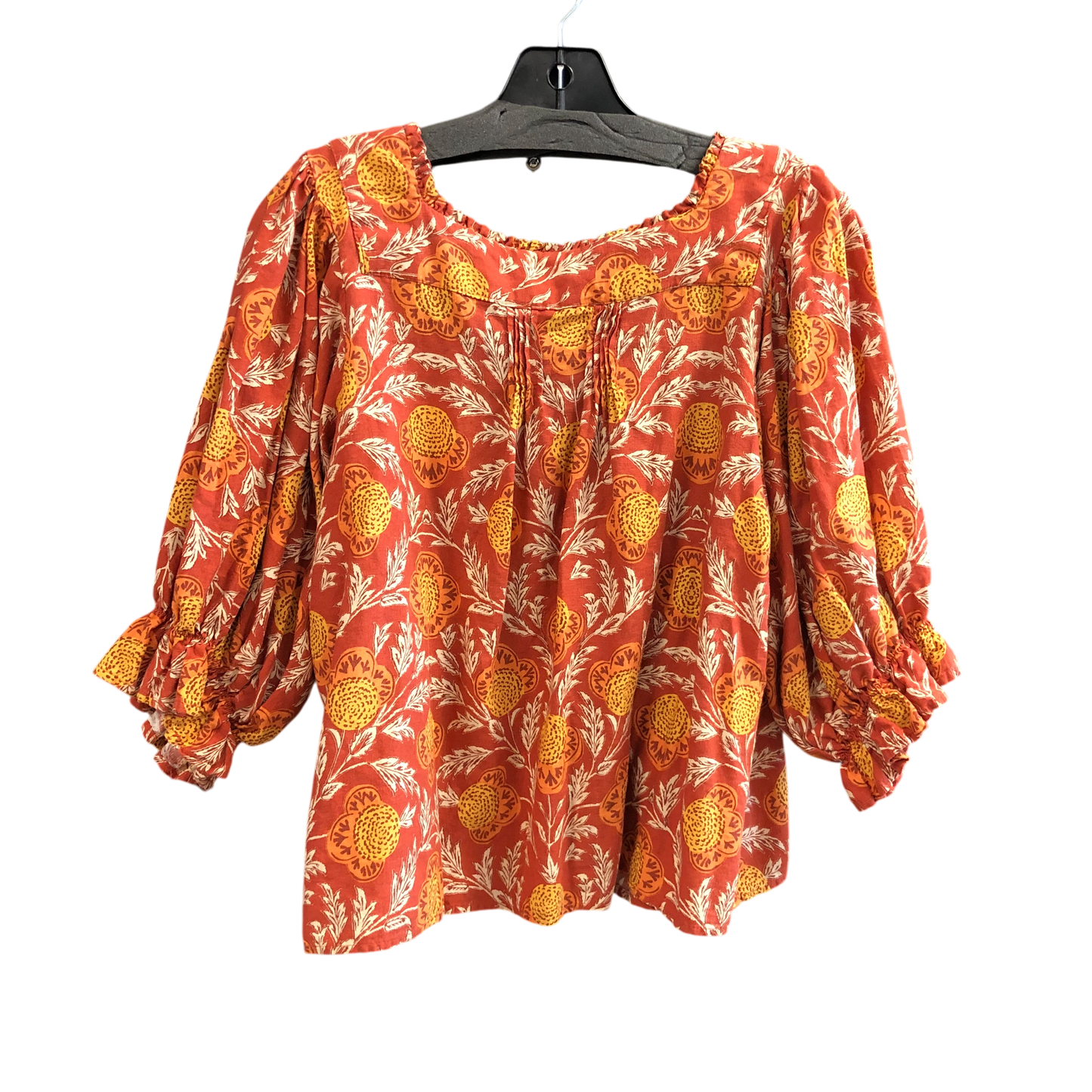 Top Short Sleeve Designer By Rachel Zoe In Orange, Size: L