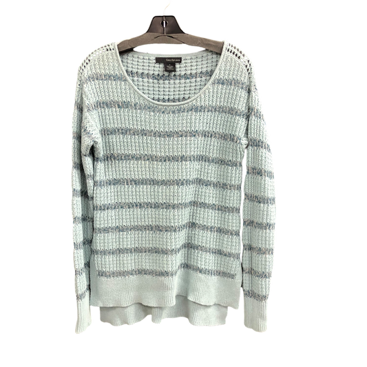 Sweater By Calvin Klein In Blue, Size: M