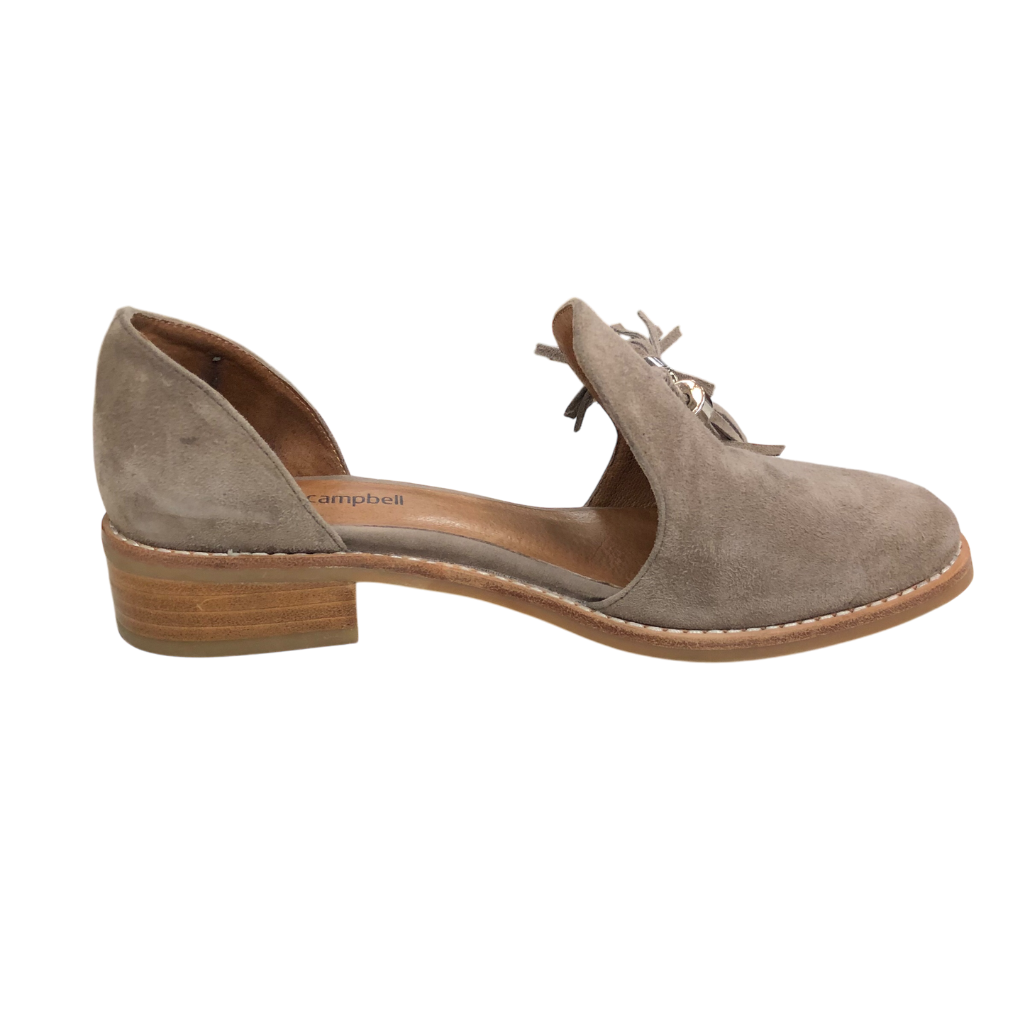 Shoes Flats By Cma In Taupe, Size: 7