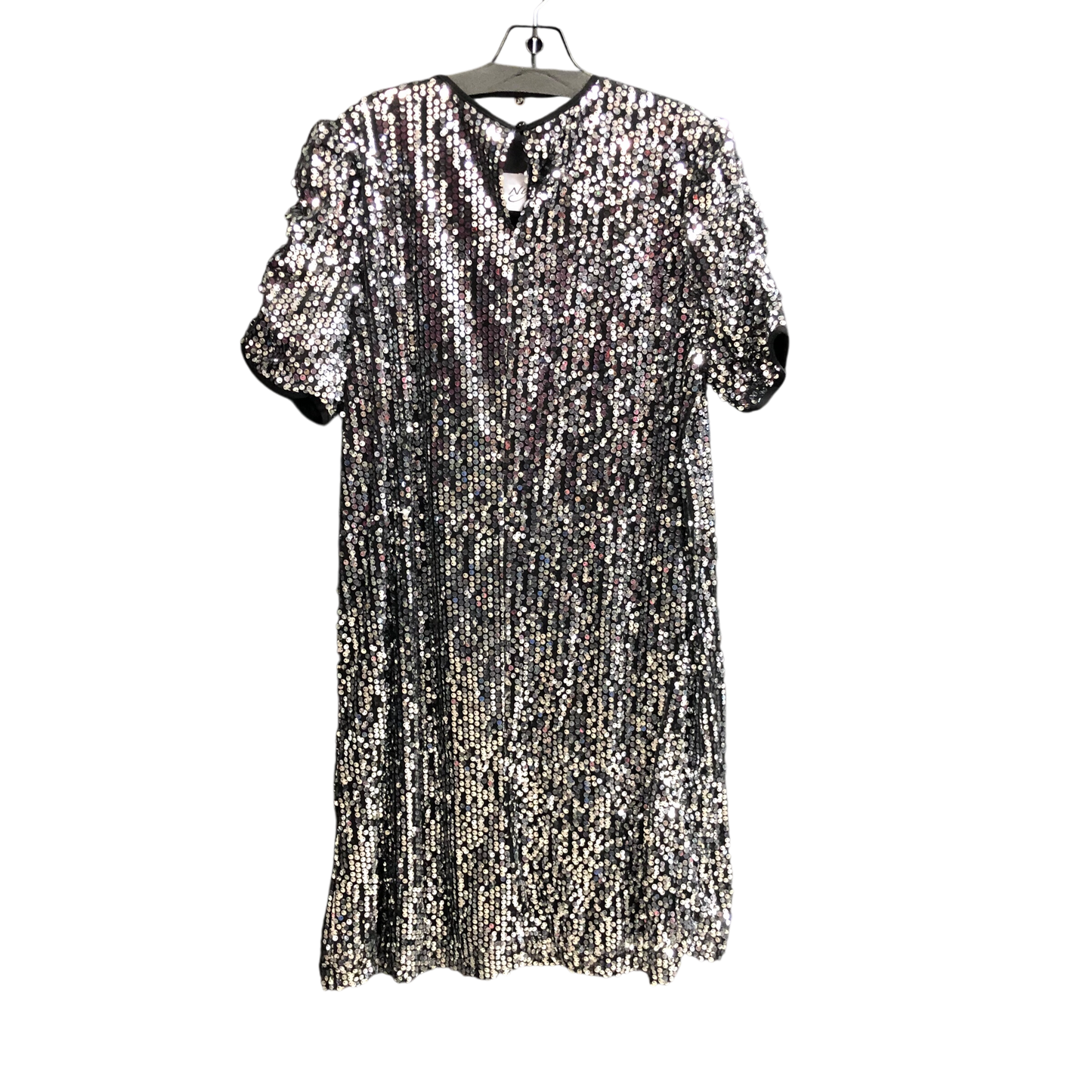 Dress Party Short By Ny Collection In Silver, Size: Xl