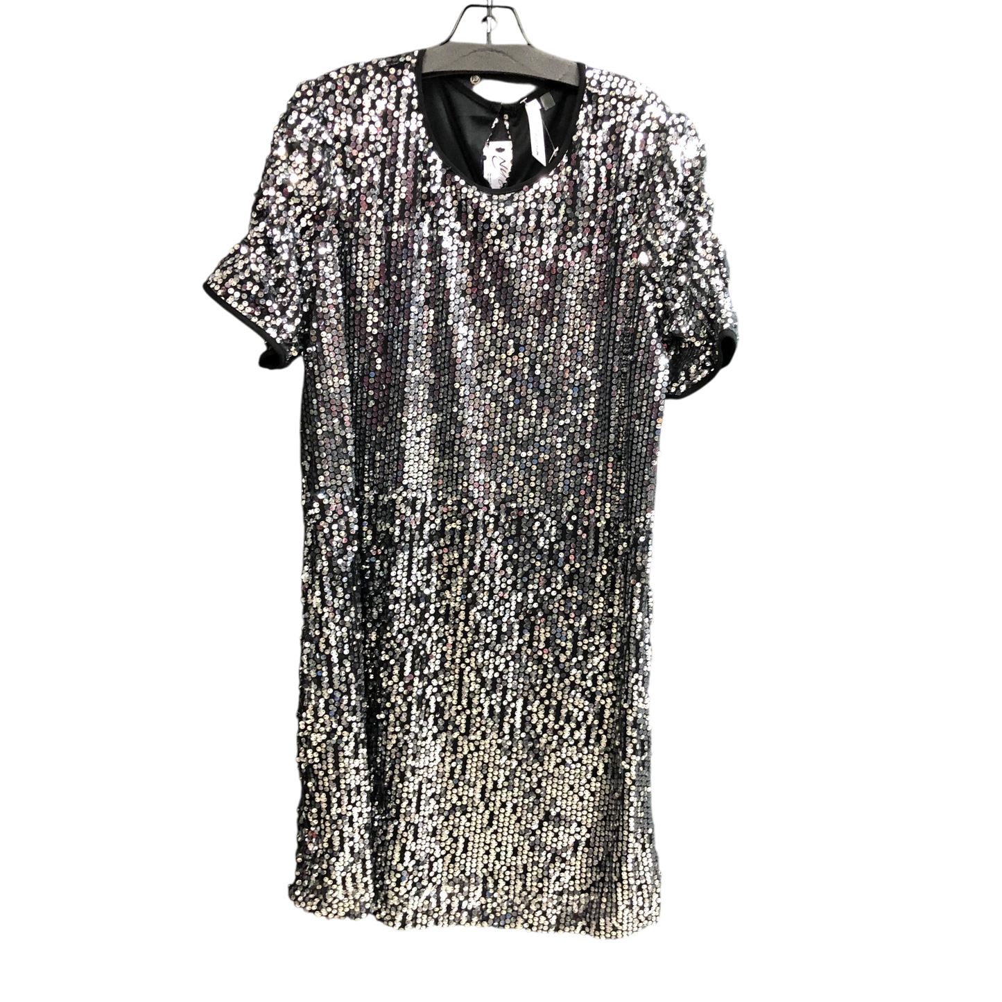 Dress Party Short By Ny Collection In Silver, Size: Xl