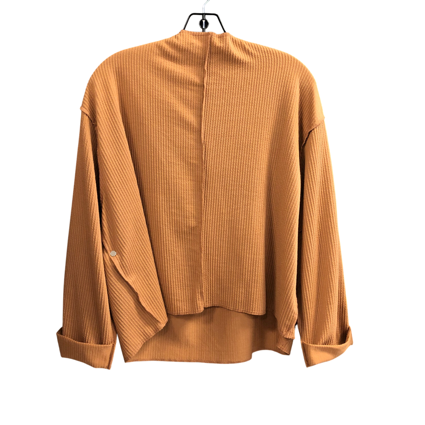 Top Long Sleeve By Mi Ami In Tan, Size: S