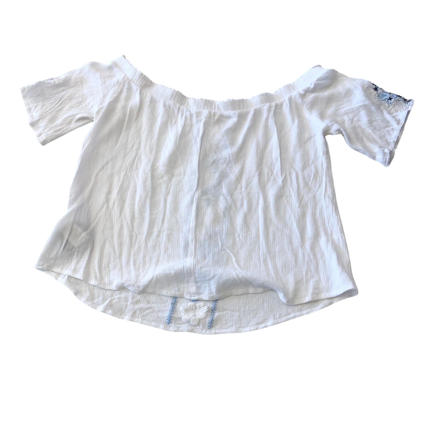 Top Short Sleeve By MARA In White, Size: Xl