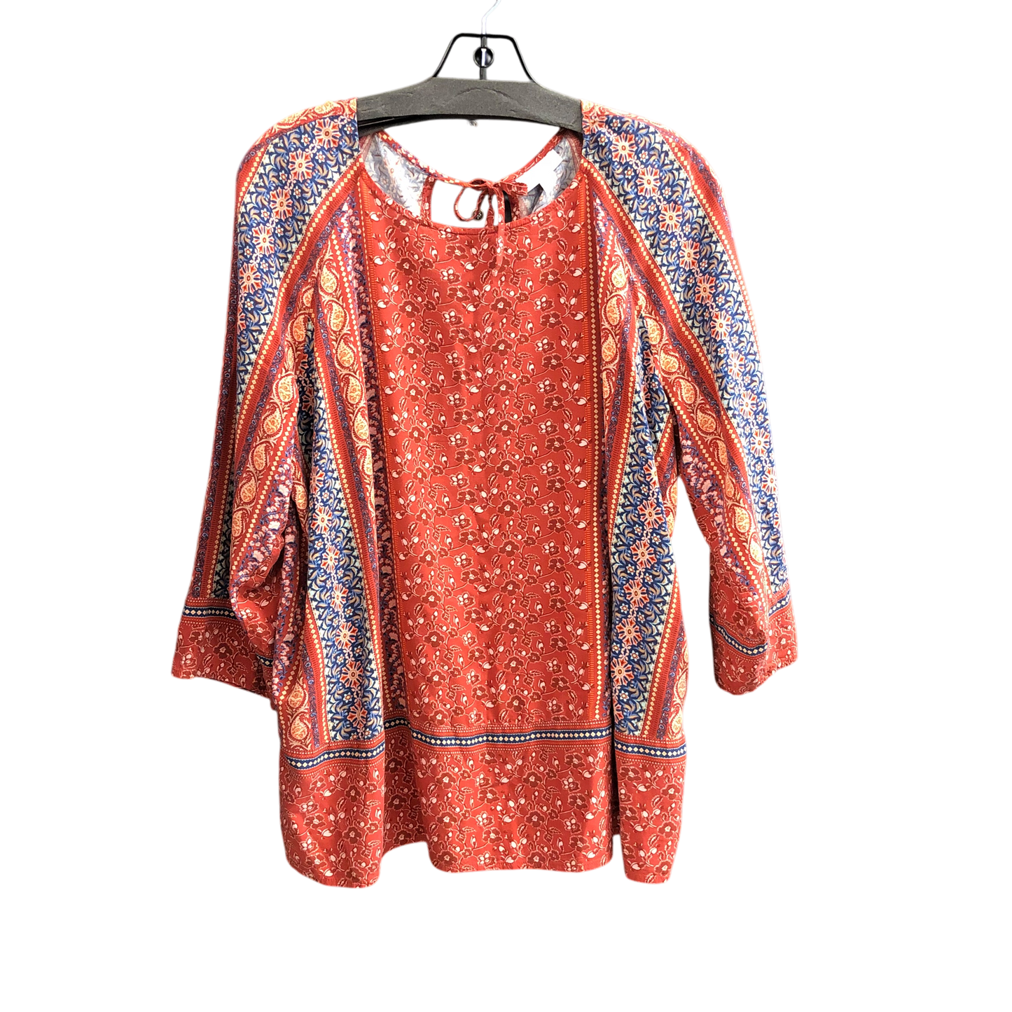 Top 3/4 Sleeve By J. Jill In Copper, Size: L