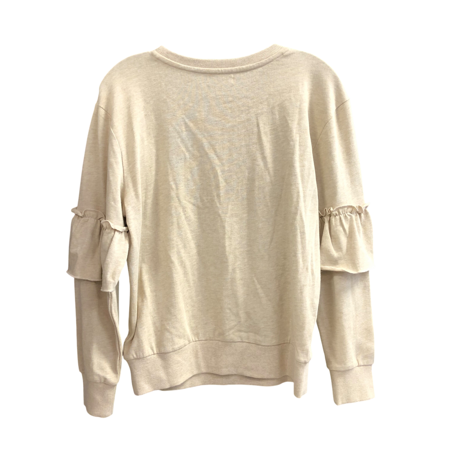 Sweatshirt Collar By 14th And Union In Beige, Size: S