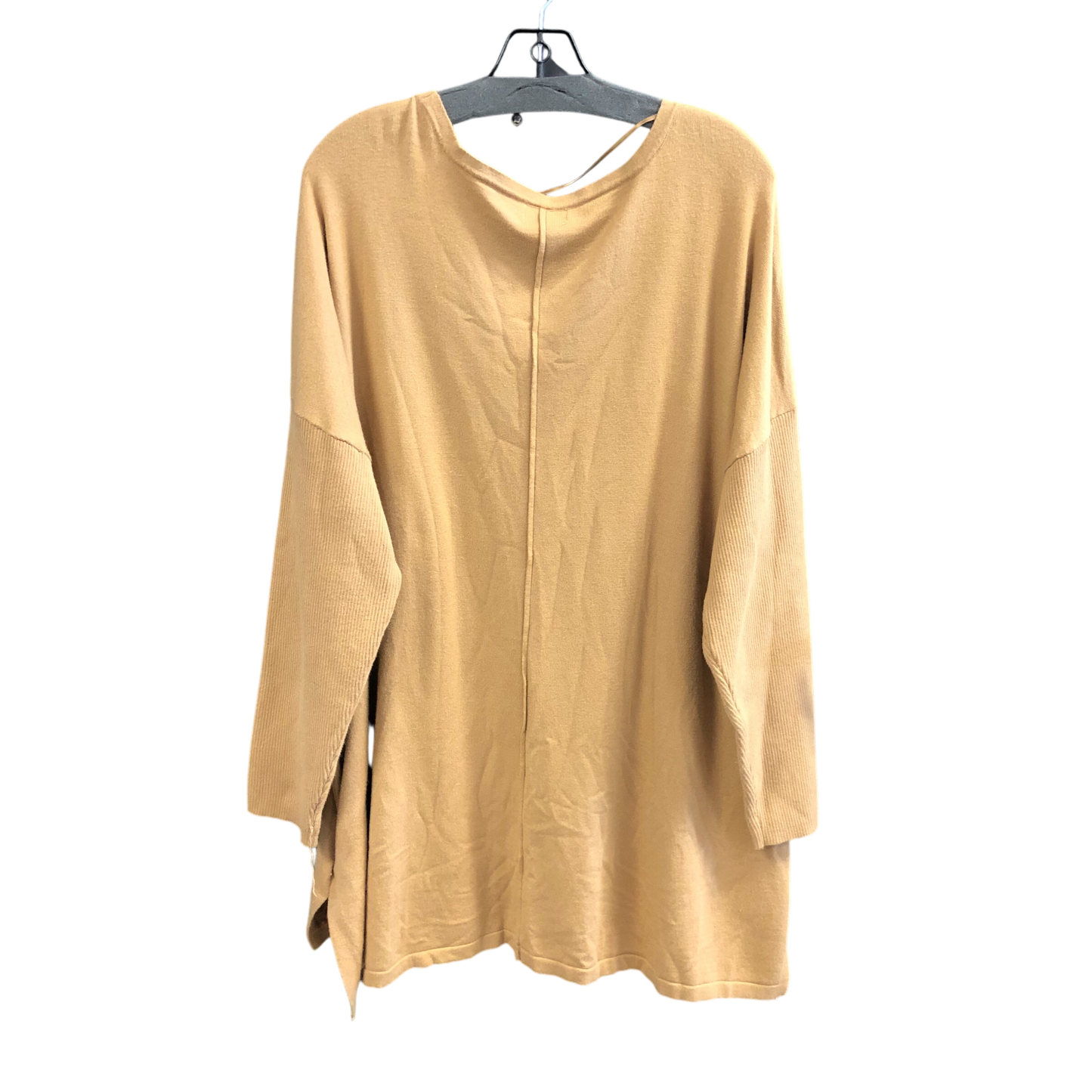 Sweater By Style And Company In Tan, Size: 3x