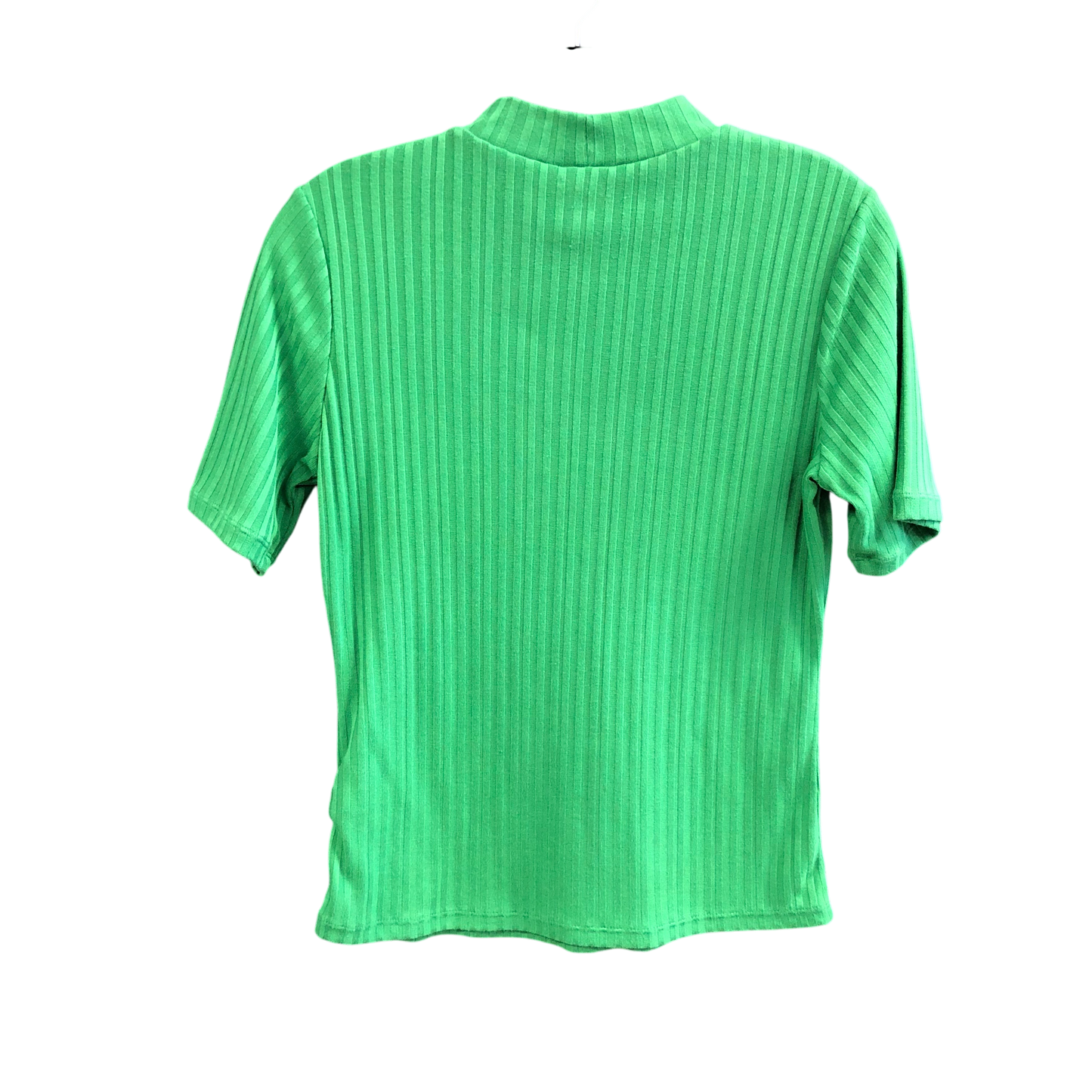 Top Short Sleeve By H&m In Green, Size: S