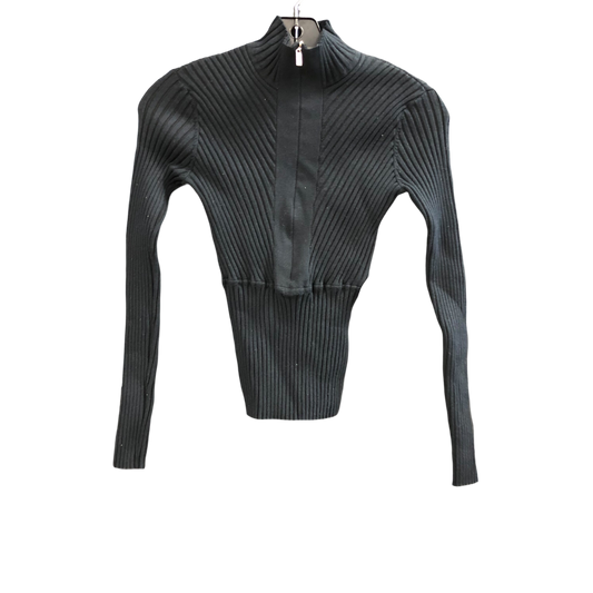 Top Long Sleeve By Cache In Black, Size: S