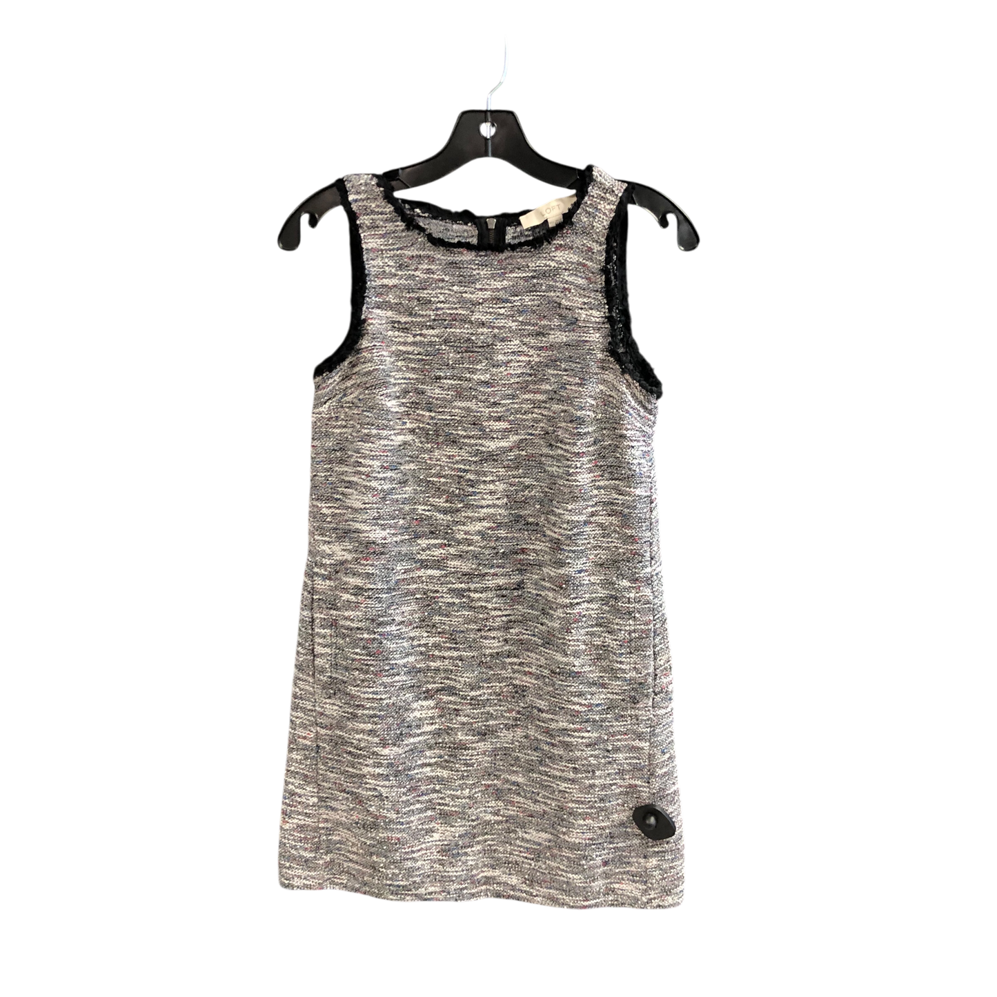 Dress Casual Short By Loft In Black & White, Size: Xs