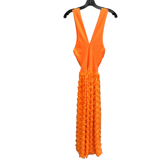 Dress Designer By Current Air In Orange, Size: M