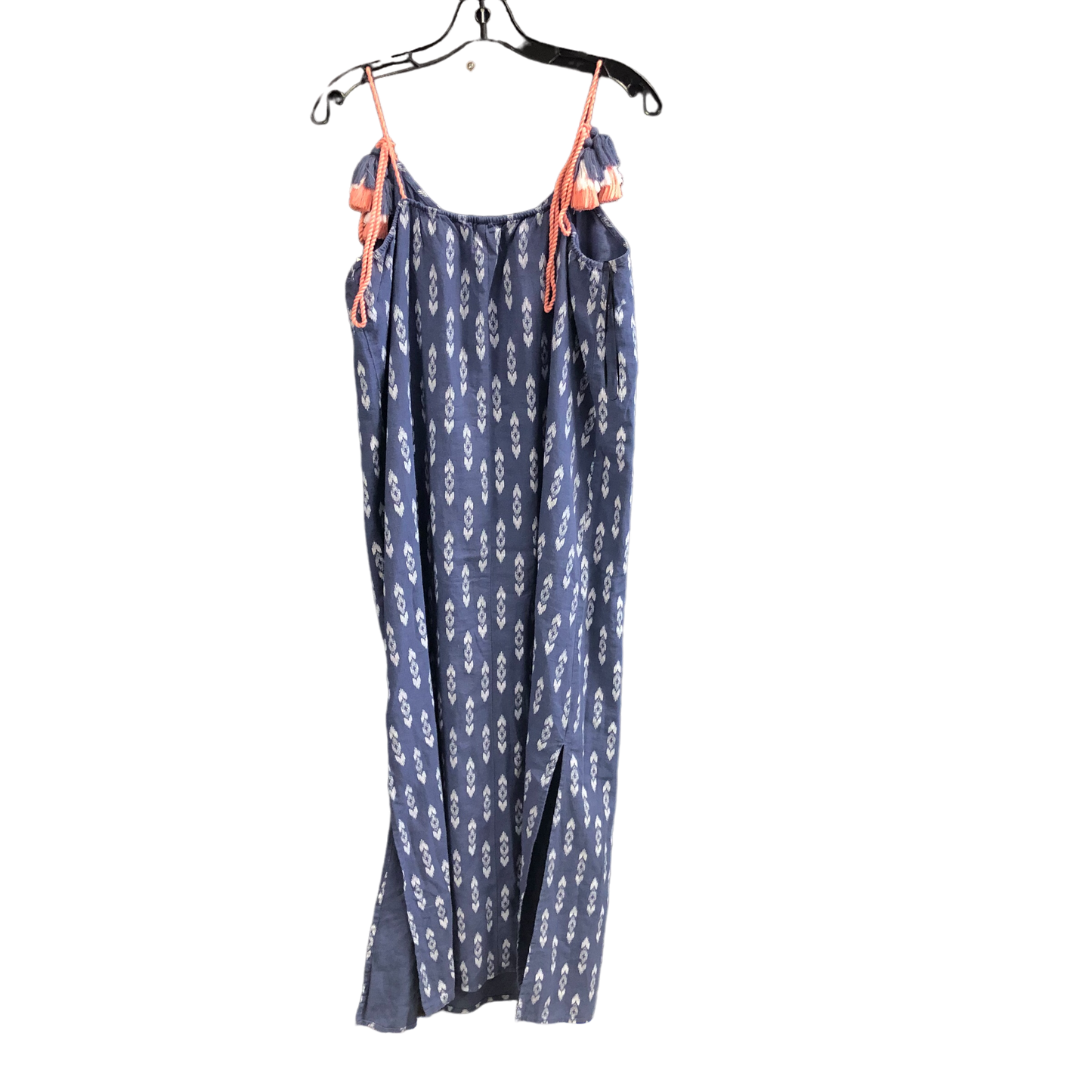 Dress Casual Maxi By Cmc In Navy, Size: M