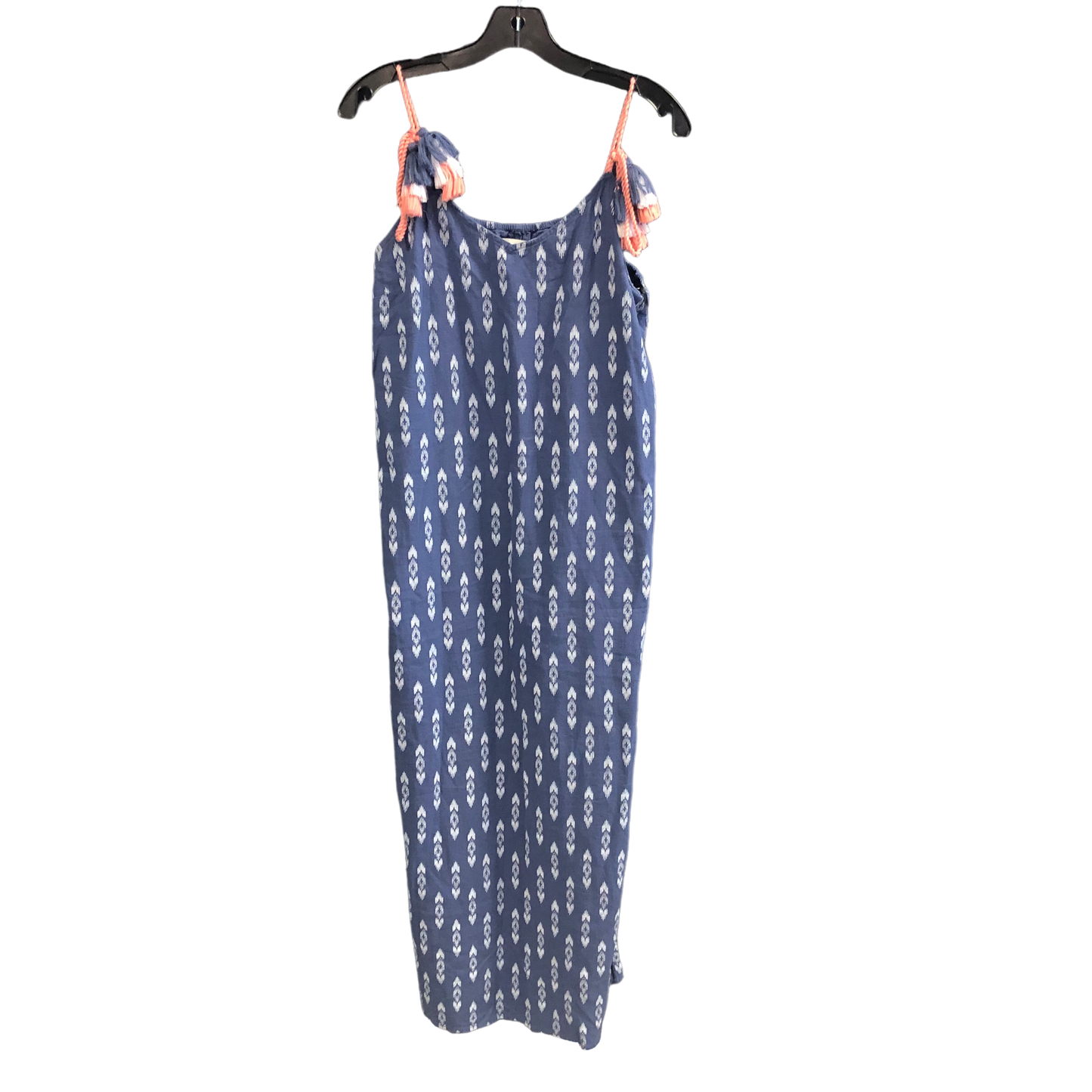 Dress Casual Maxi By Cmc In Navy, Size: M