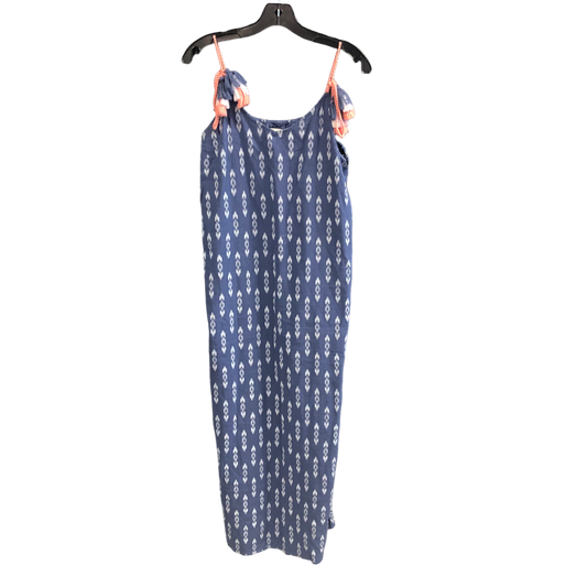 Dress Casual Maxi By Cmc In Navy, Size: M