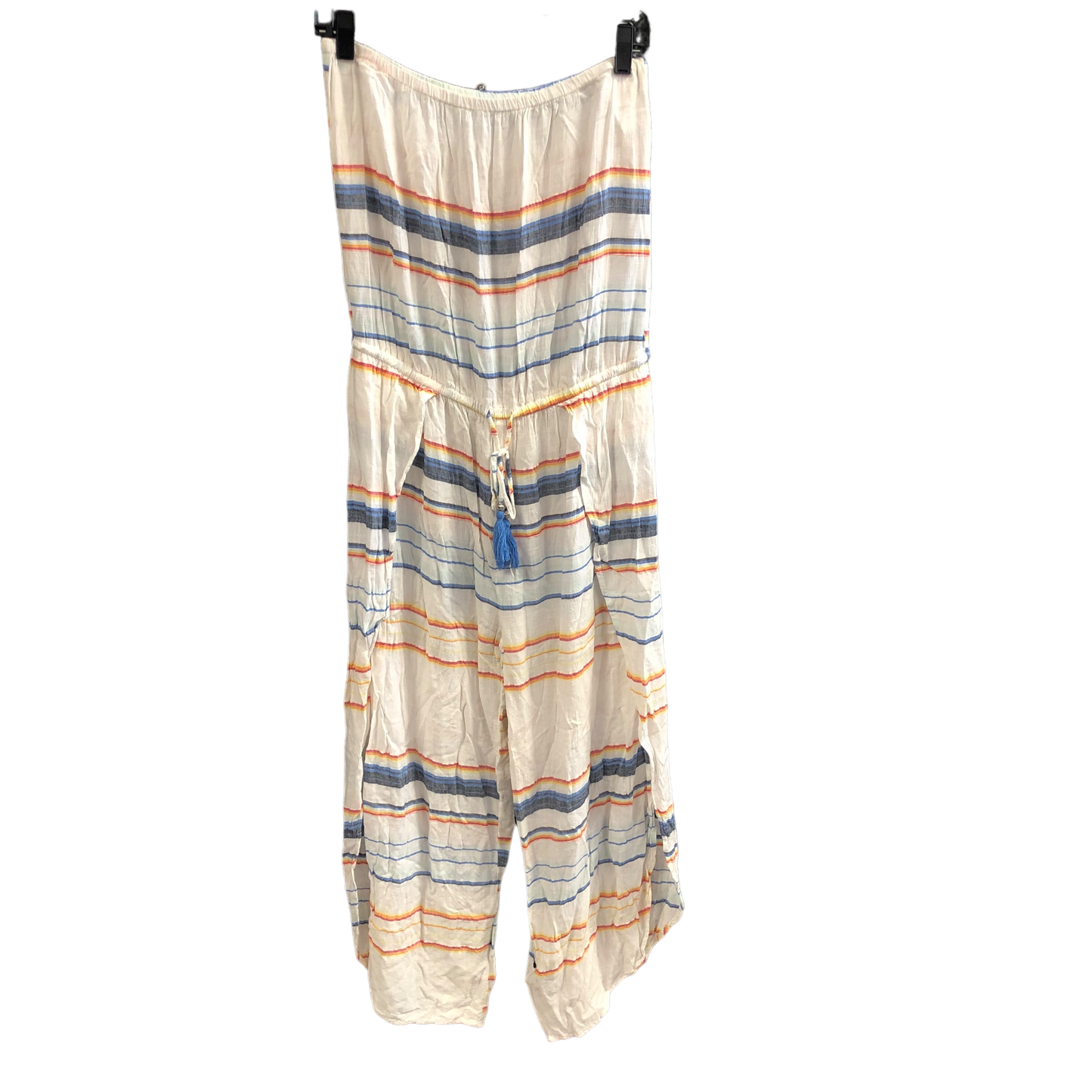 Jumpsuit By Clothes Mentor In Striped Pattern, Size: L