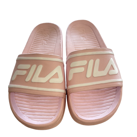 Sandals Flip Flops By Fila In Pink, Size: 9