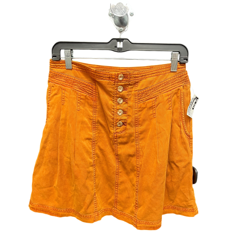 Skirt Designer By Anthropologie In Orange, Size: 6