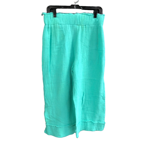 Pants Wide Leg By Kaktus In Blue, Size: L