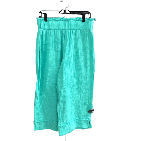 Pants Wide Leg By Kaktus In Blue, Size: L