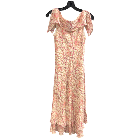 Dress Casual Maxi By Maggy London In Floral Print, Size: 8