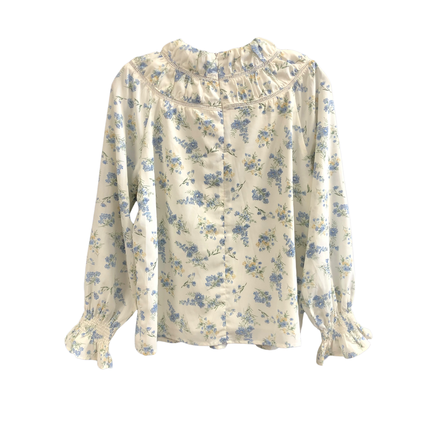 Top Long Sleeve By Cmc In Floral Print, Size: M