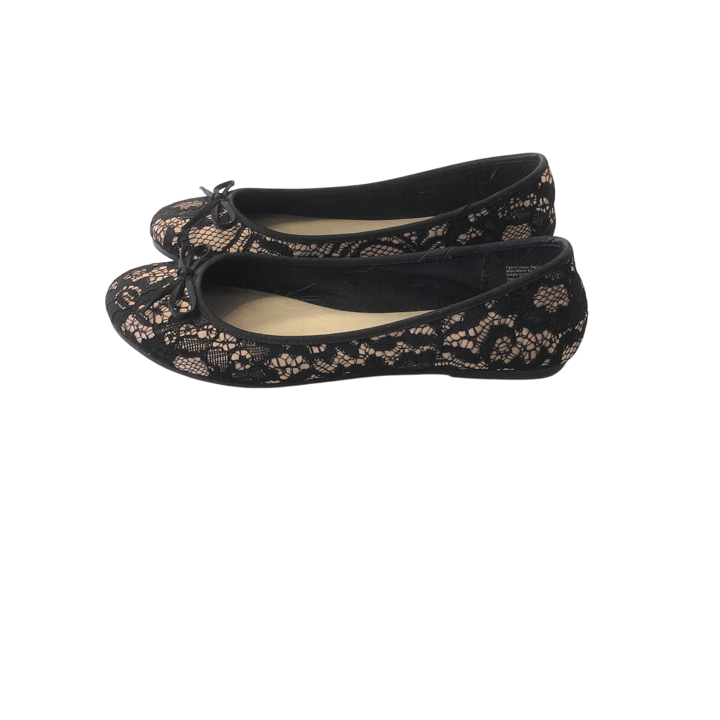 Shoes Flats By American Eagle In Black & Cream, Size: 8.5