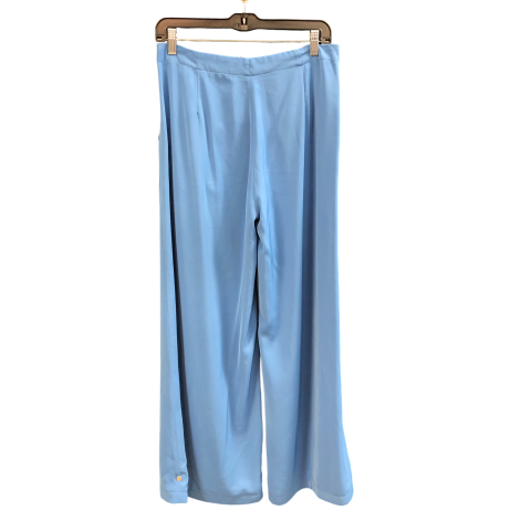 Pants Wide Leg By Lulumari In Blue, Size: L