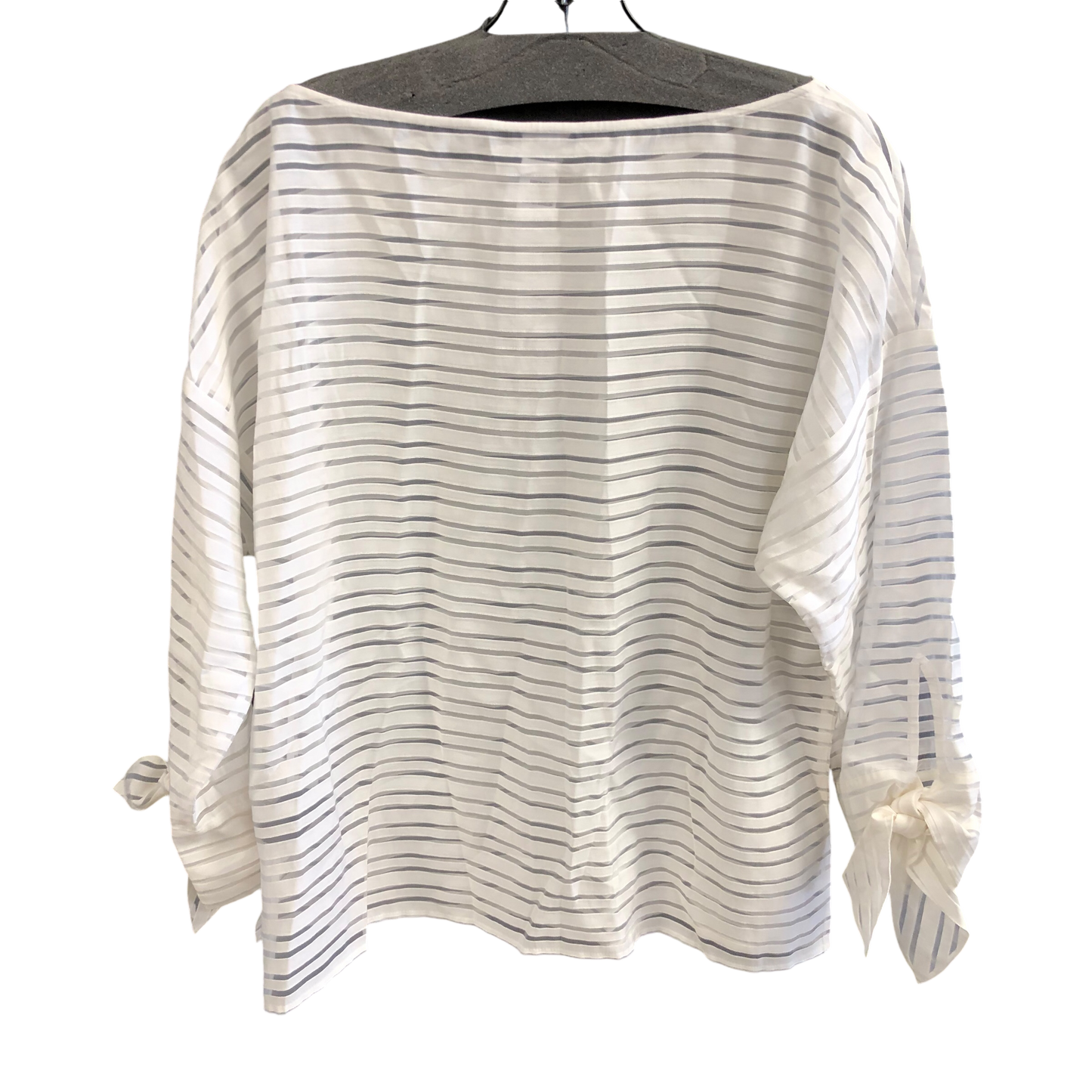 Top Long Sleeve Designer By Worth Ny In White, Size: M