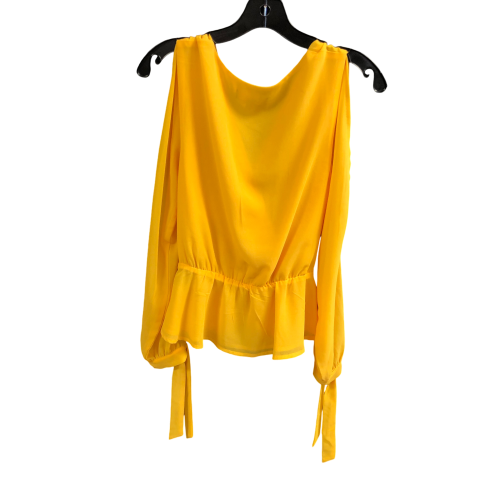 Top Long Sleeve By Lulus In Yellow, Size: Xs