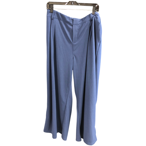 Pants Wide Leg By HALARA In Navy, Size: 1x