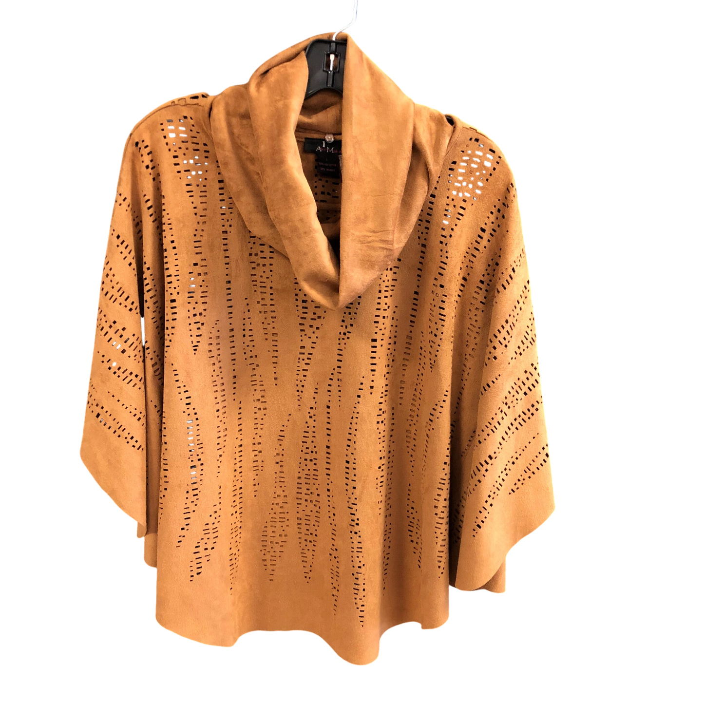 Poncho By Alberto Makali In Brown, Size: L