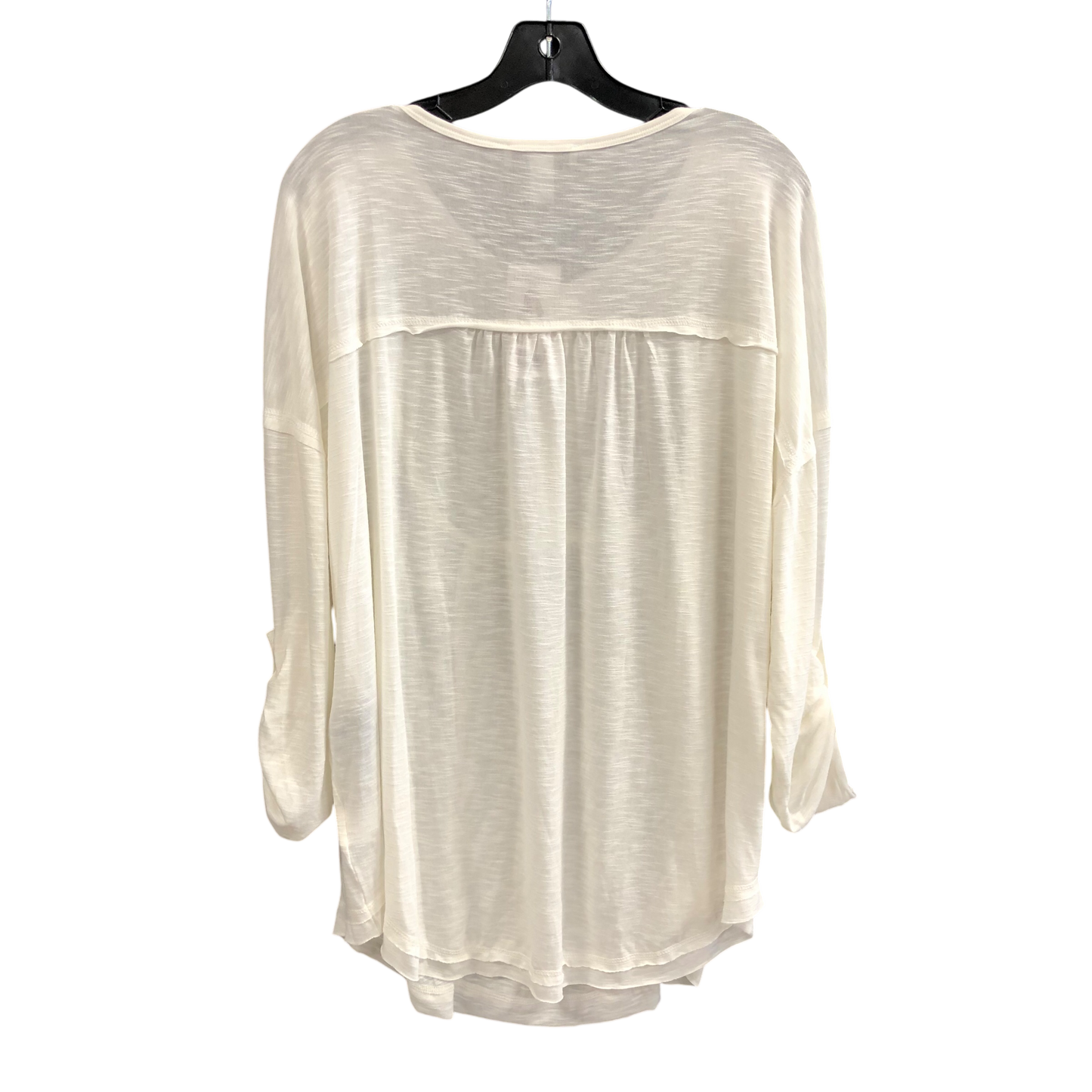 Top 3/4 Sleeve By Nine West In White, Size: 2x