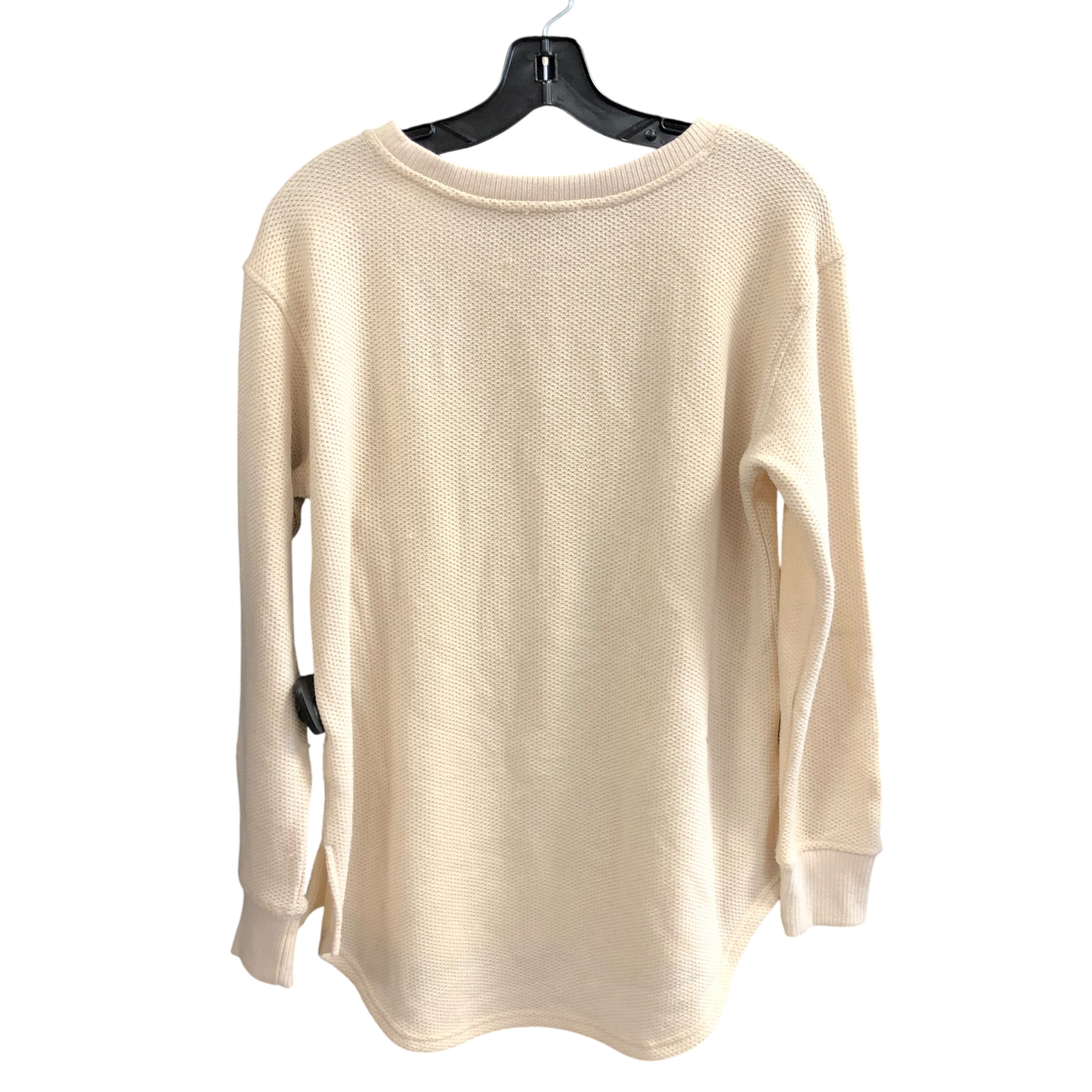 Sweatshirt Crewneck By Jane And Delancey In Cream, Size: M