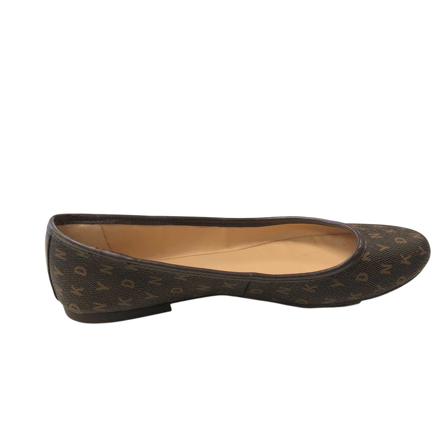 Shoes Flats By Dkny In Brown, Size: 7