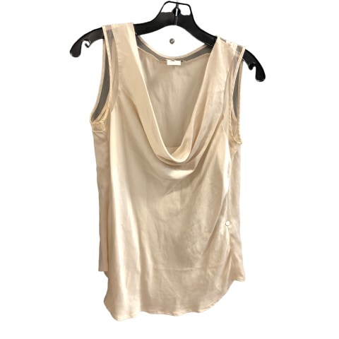 Beige Top Sleeveless Cmc, Size M