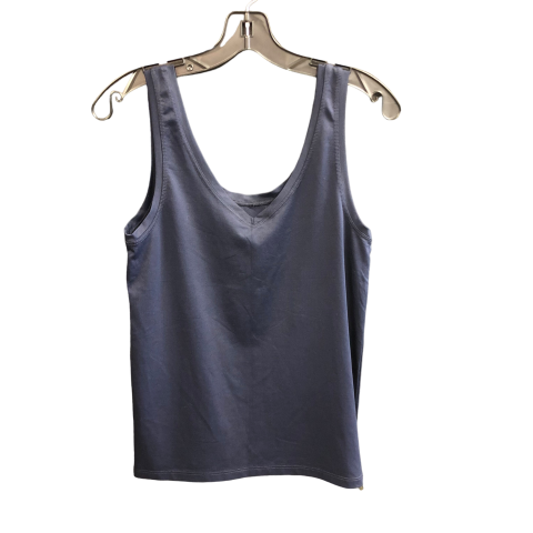 Navy Top Sleeveless Karen Kane, Size L