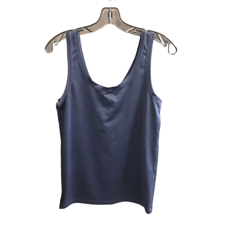 Navy Top Sleeveless Karen Kane, Size L