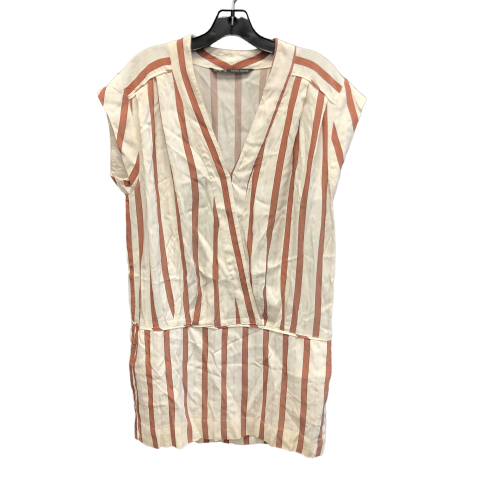 Striped Pattern Top Sleeveless Zara, Size Xl