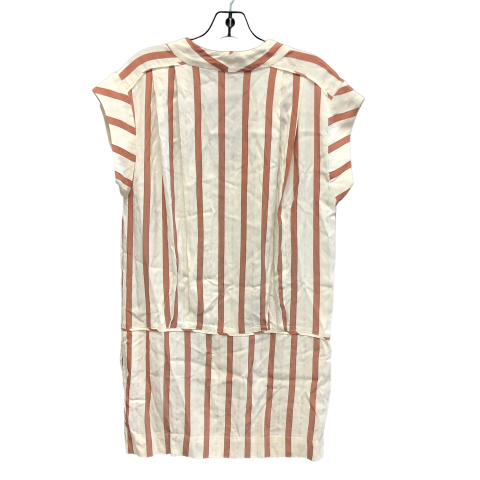 Striped Pattern Top Sleeveless Zara, Size Xl