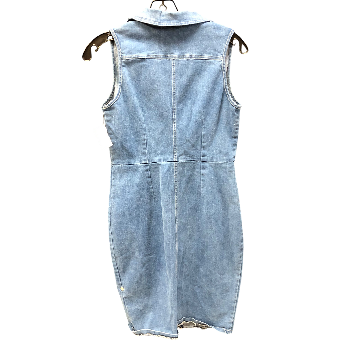 Dress Casual Short By Cmc In Blue Denim, Size: M