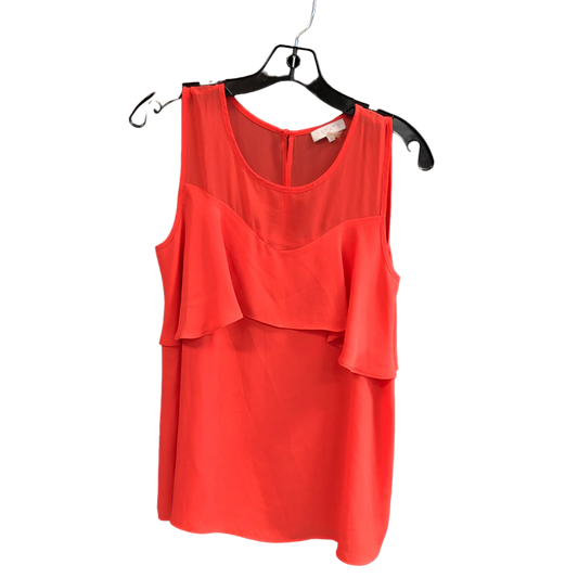 Coral Top Sleeveless 1.state, Size S