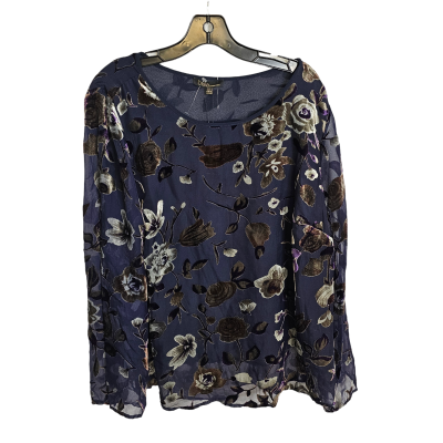 Top Long Sleeve By Dalia  Size: 1x