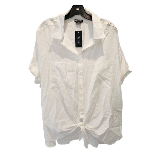Top Short Sleeve By City Chic  Size: 18