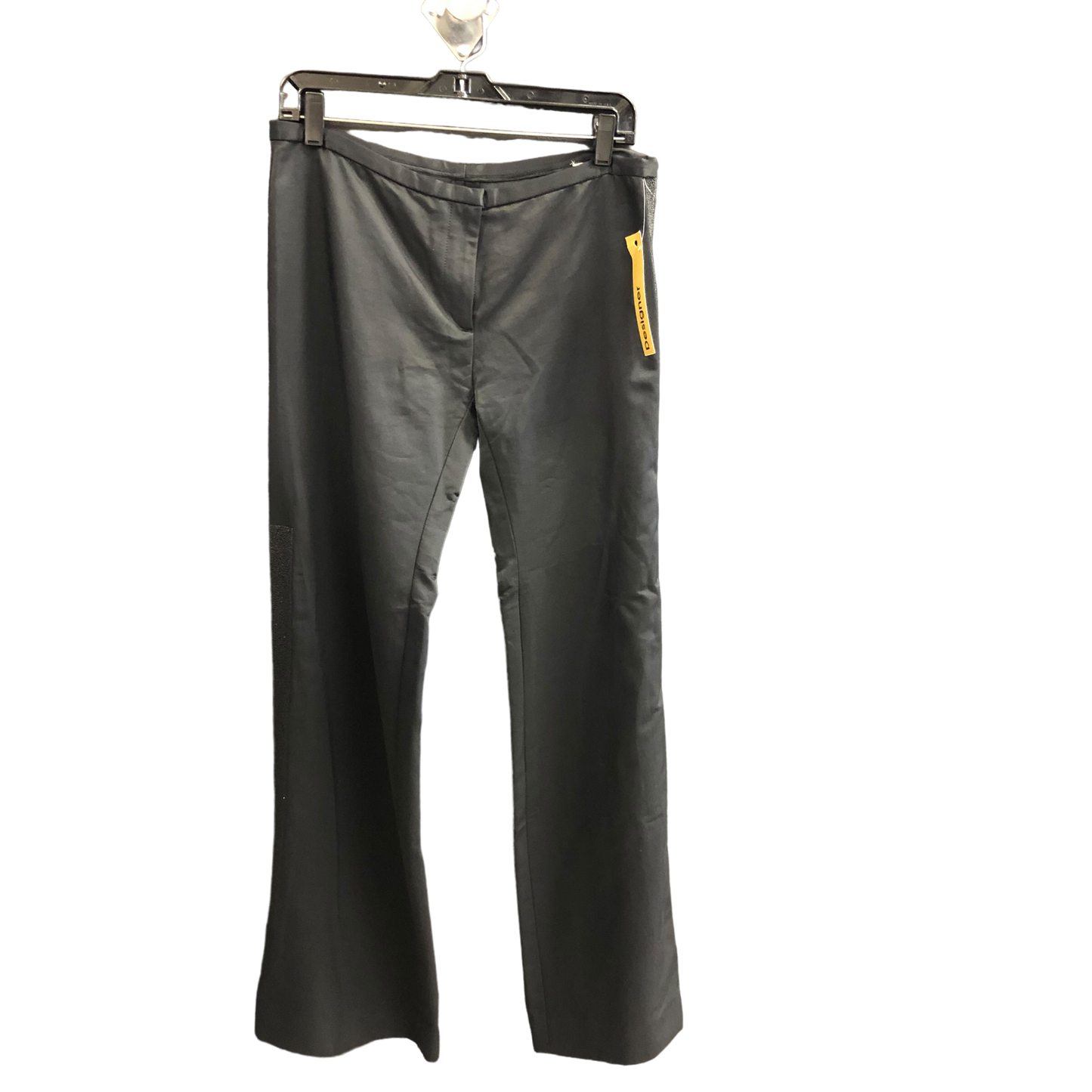 Black Pants Luxury Designer Fendi, Size 10