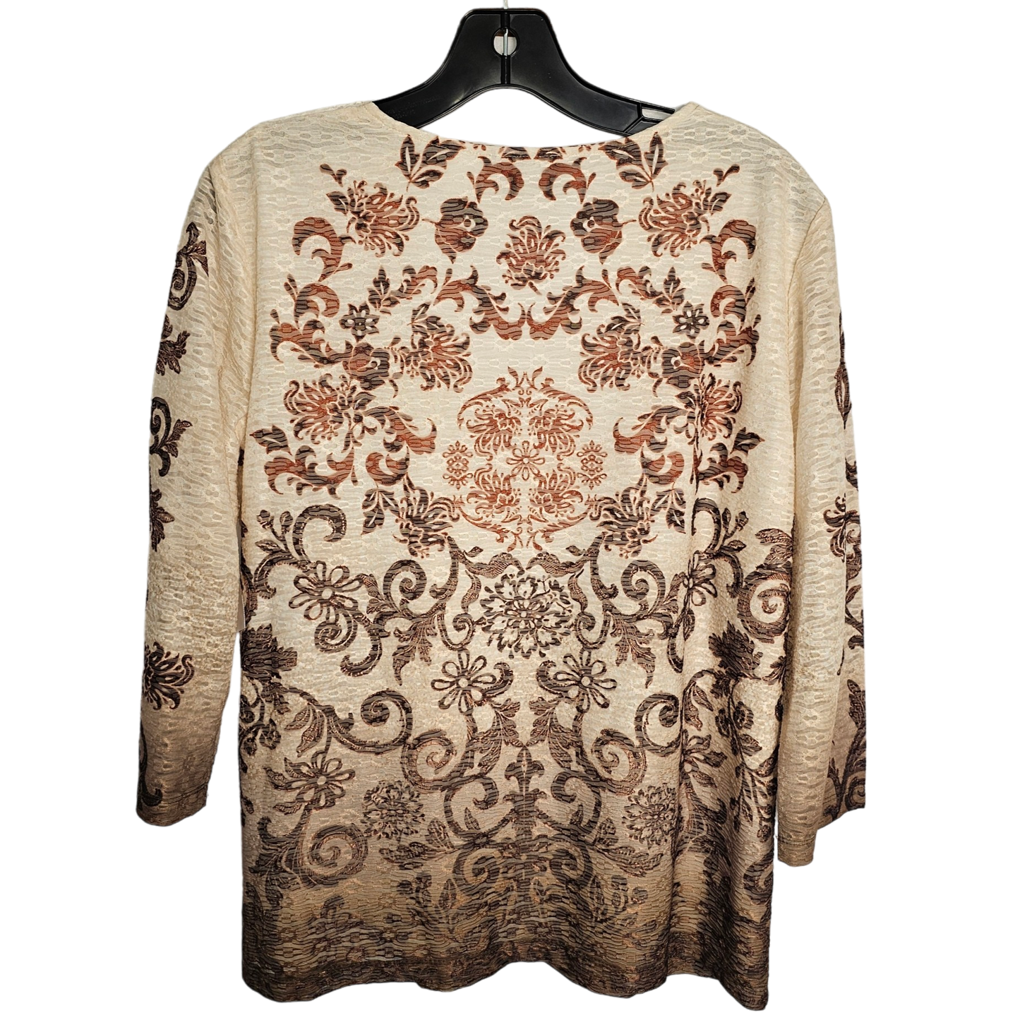 Top 3/4 Sleeve By Alfred Dunner  Size: S